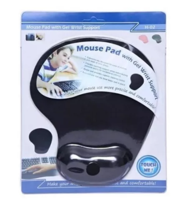 PAD MOUSE  GEL NEGRO YUS