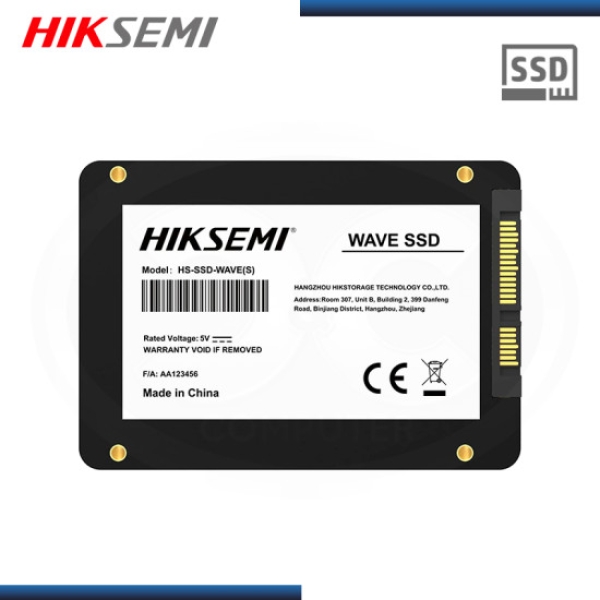 DISCO SOLIDO SSD WAVE 2.5" 512GB HIKSEMI