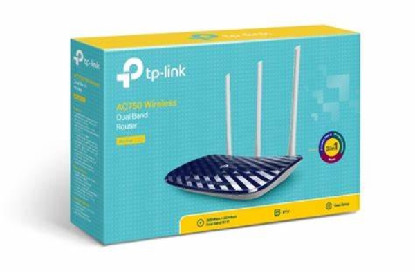 ROUTER INALAMBRICO TP-LINK ARCHER C20-AC750 DOBLE BANDA