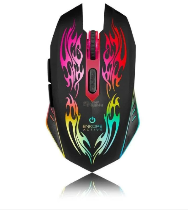 ACTIVE EKM300 MOUSE GAMER USB 7LEDS 6B ENKORE