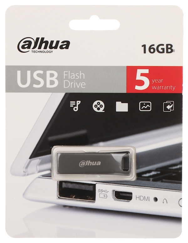 MEMORIA USB 16GB U156 2.0 DAHUA