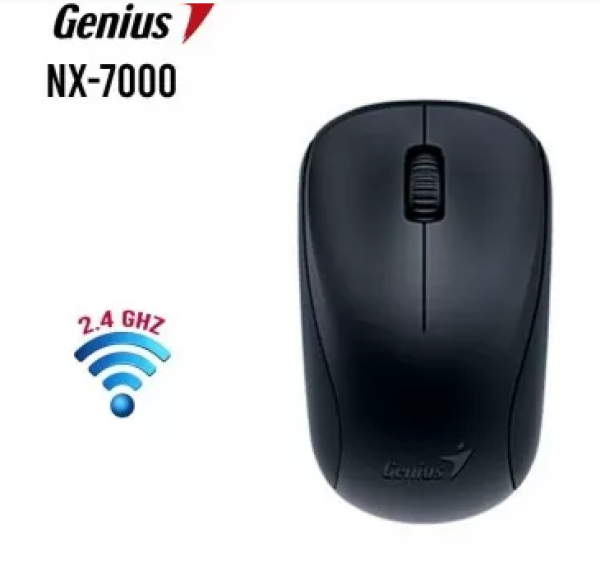 MOUSE GENIUS NX-7000 WIRELESS BLUEEYE BLACK (31030027400)