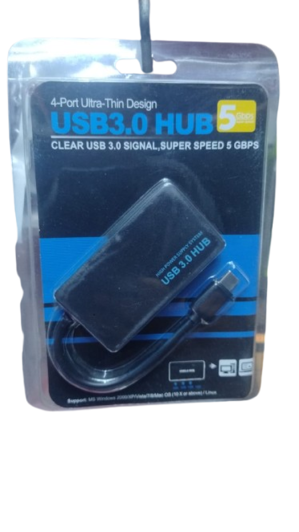 HUB TIPO C A USB 3.0, 04 PUERTOS 103U3