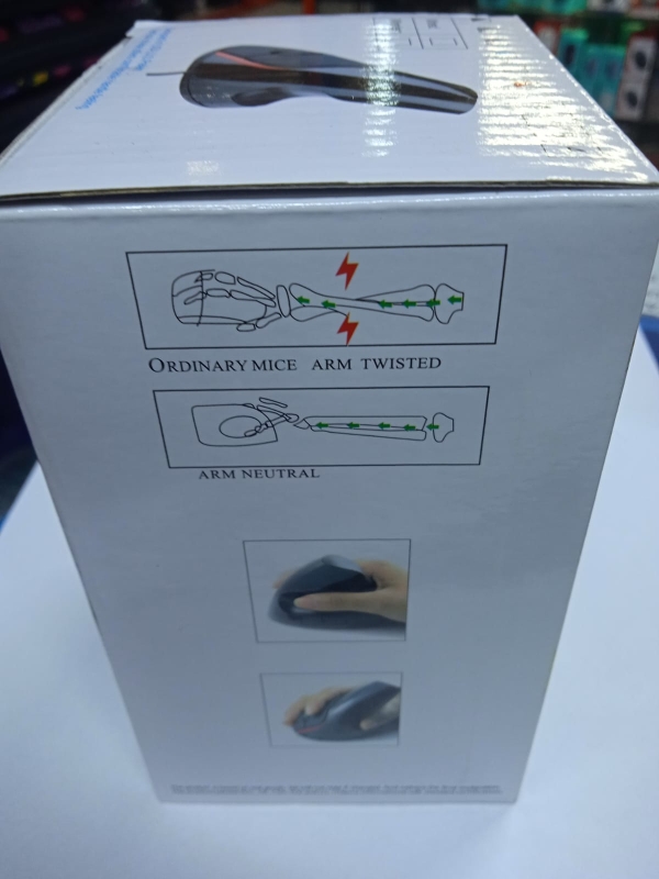 MOUSE OPTICO VERTICAL USB CON CABLE JSY-2DY