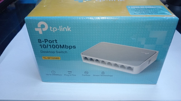 SWITCH TP-LINK TL-SF1008D 8 PUERTOS 10/100 MBPS