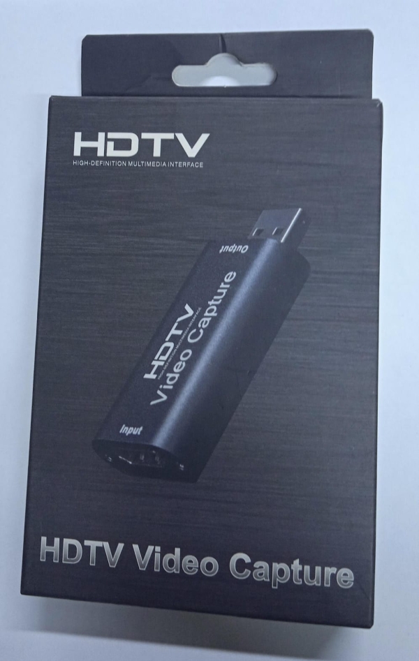 CAPTURADOR DE VIDEO HDTV VIDEO CAPTURE CAJA NEGRA  FE-381
