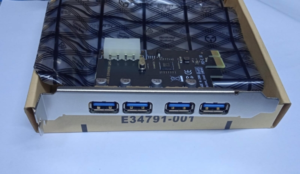 TARJETA PCI EX PARA USB 3.0 X 4 PUERTOS