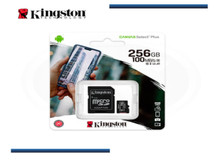 MEMORIA KINGSTON MICRO SD 256GB CANVAS