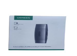 USB-A 3.0 USB-C MULT. SD/TF CARD READER UGREEN(BLACK) CM304 (80191)