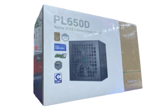F. DE PODER, MOD. PL650 D, 80 PLUS BRONZE,ATX 3.1 AND PCIE 5.1