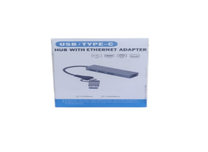 HUB USB/C 3 PUERTOS MAS RJ45 HOCHI #553