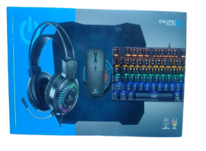 KIT GAMER FALCON ENT G2000-4 TECLADO+MOUSE+AURICULAR+PAD MOUSE