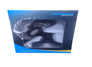 ERUDITO MIC P801 MICROFONO ALAMBRICO CABLE 1.8M PEDESTAL MICRONICS