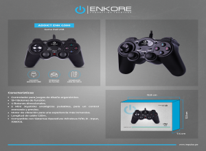 MANDO ENKORE ADDICT ENK G300 GAMEPAD USB ENKORE
