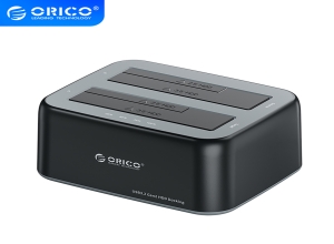 DOCKING ORICO SOLO LECTOR DOBLE DE DISCO DURO 3.5" - 2.5" (6829C3)