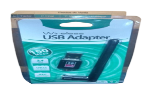 USB WIFI CON ANTENA CBTRADE ANTENA PEQUEÑA SEISA WIRELESS USB ADAPTER 150MBPS