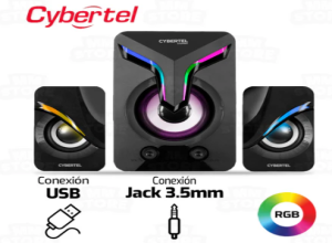 EXXPERT CBX S500 PARLANTE 2.1 RGB CYBERTEL