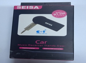 RECEPTOR BLUETOOH SEISA CAR WIRELESS RECARGABLE BT350 BT-350