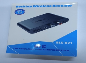 RECEPTOR BLUETOOH BLS-B21 BT5.3 DESKTOP WIRELESS RECEIVER