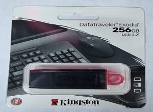 MEMORIA USB 256GB DTX 3.2 NEGRO KINGSTON