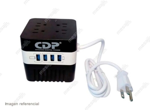 ESTABILIZADOR CDP 8 TOMAS USB 604I 720W