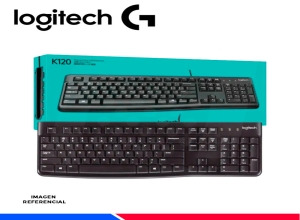 TECLADO LOGITECH K120 USB SP BLACK