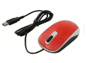 MOUSE GENIUS DX-110 USB OPTICO 1000 DPI RED (PN 31010116104)