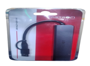 HUB USB 8 EN 1 ASTROM MH2381 1PORT TYPE-C 1PORT 3.0 4PORTS 2.0 SD+MSD 3.5MM JAC