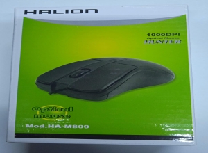 MOUSE HALION HUNTER CABLEADO MOD. HA-M809