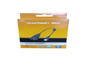 ADAPTADOR SONIDO 7.1 5HV2 CAJA NARANJA